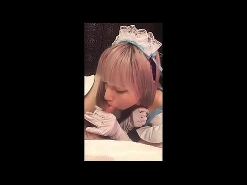 ❤️ Japonè idol [mayuka], kostim sèvant franse, pati 1, pip ak jerk off ak losyon ️❌ Super sèks nan nou ﹏